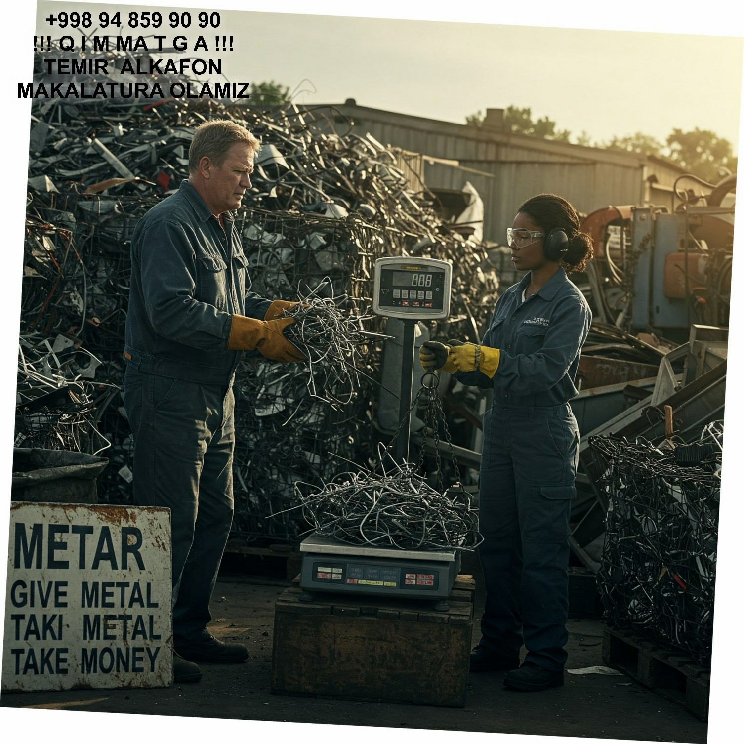 Metallolom qabul qilish Nukus