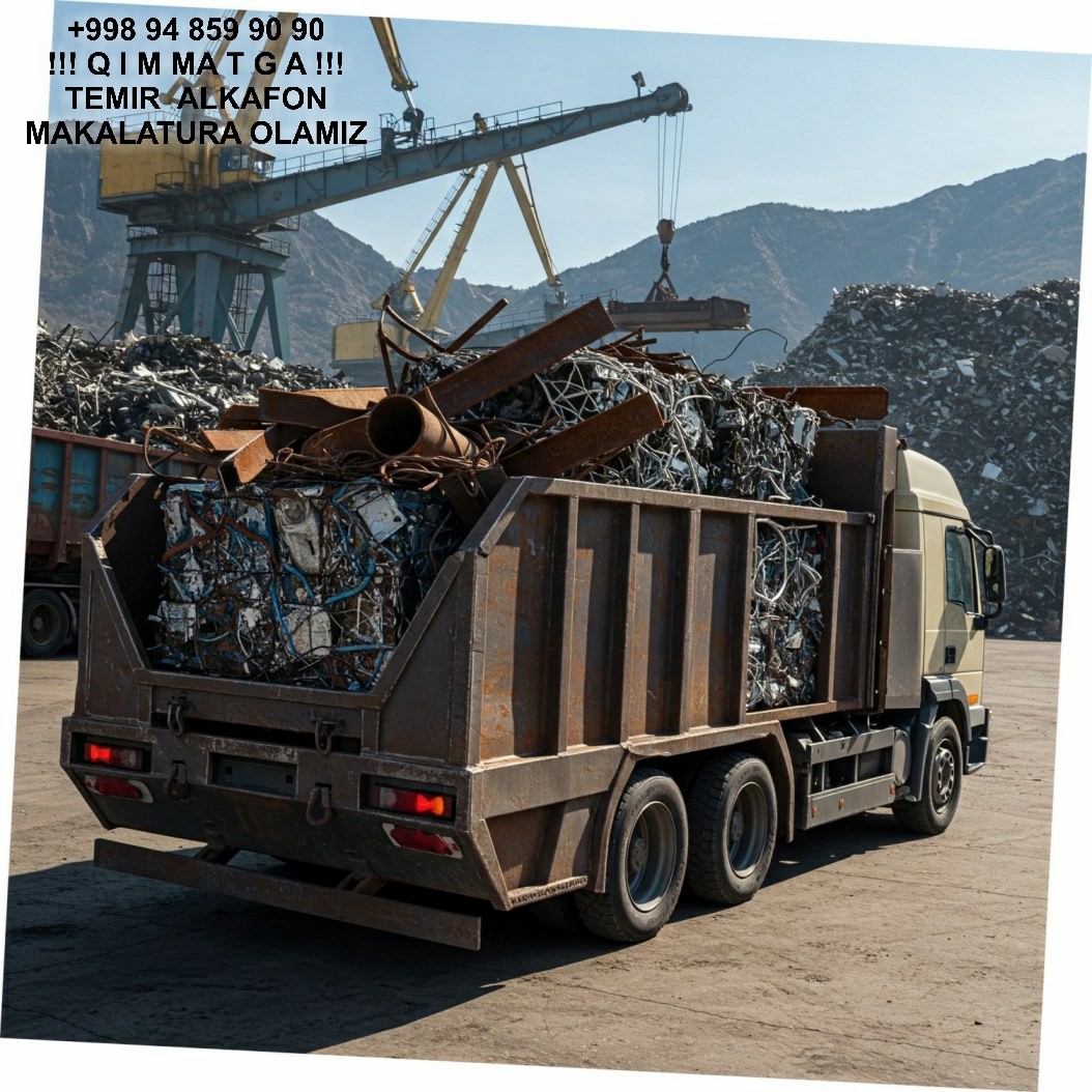 Metallolom qabul qilish Qibray