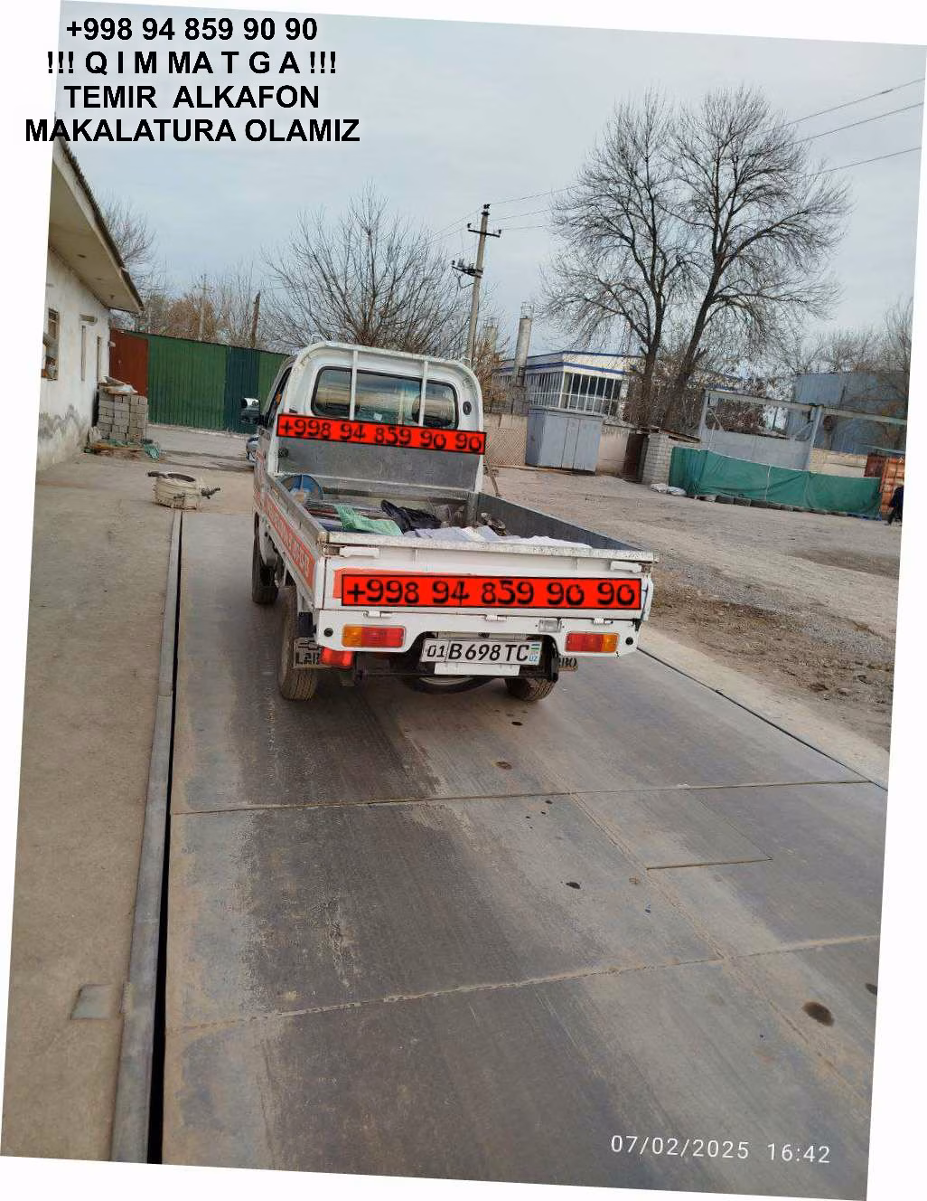 ТАШКЕНТ МЕТАЛЛОЛОМ TOSHKENT METALLOLOM qabul qilish Quyichirchiq